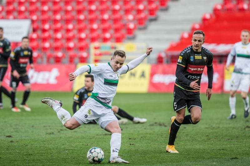 Football. Fortuna I Liga. GKS Tychy - GKS Belchatow. 20.03.2021