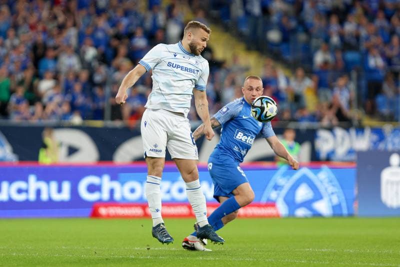 Football. PKO BP Ekstraklasa. Ruch Chorzow - Lech Poznan. 03.05.2024
