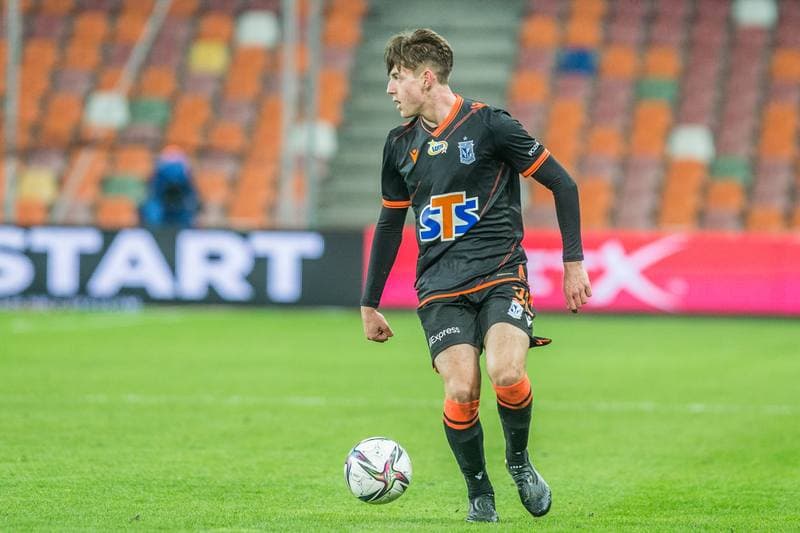 Football. PKO BP Ekstraklasa. Podbeskidzie Bielsko-Biala - Lech Poznan. 23.04.2021