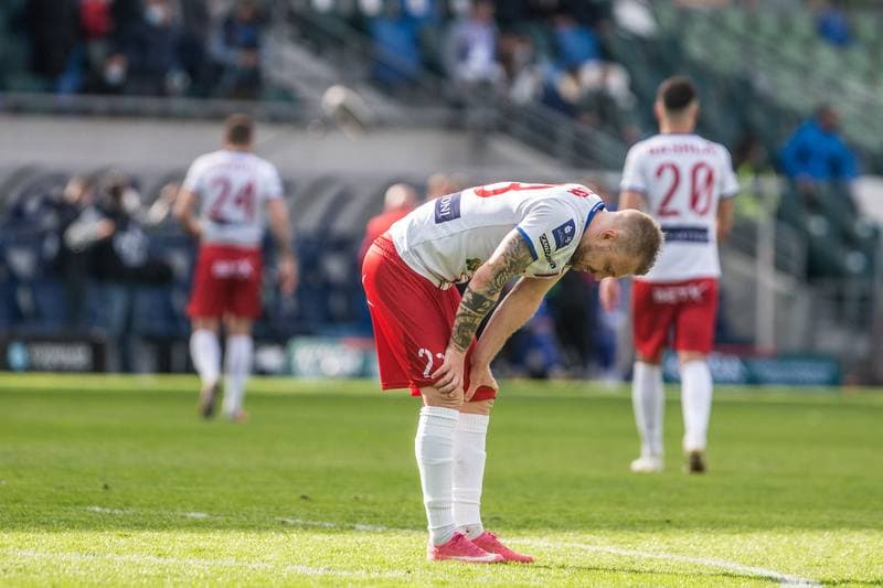 Football. PKO BP Ekstraklasa. Podbeskidzie Bielsko-Biala - Wisla Plock. 08.05.2021