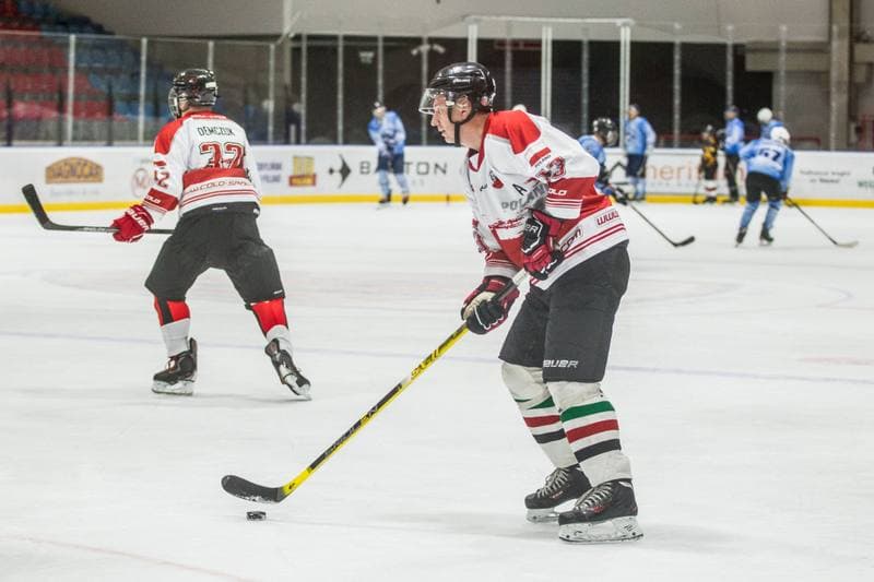 Ice Hockey. Hokejowa Reprezentacja Artystow Polskich. Training. 24.09.2021