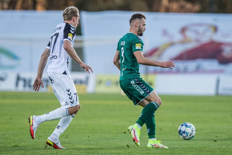 Football. Fortuna I Liga. Sandecja Nowy Sacz - Zaglebie Sosnowiec. 31.10.2021