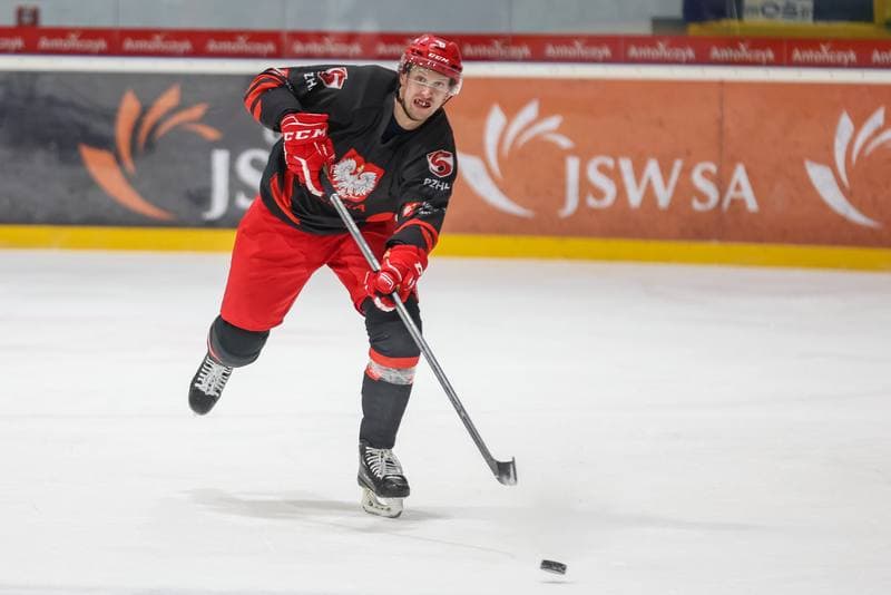Ice Hockey. Poland national team. Training. 10.12.2023