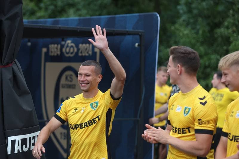 Football. GKS Katowice. Team Presentation. 17.07.2024