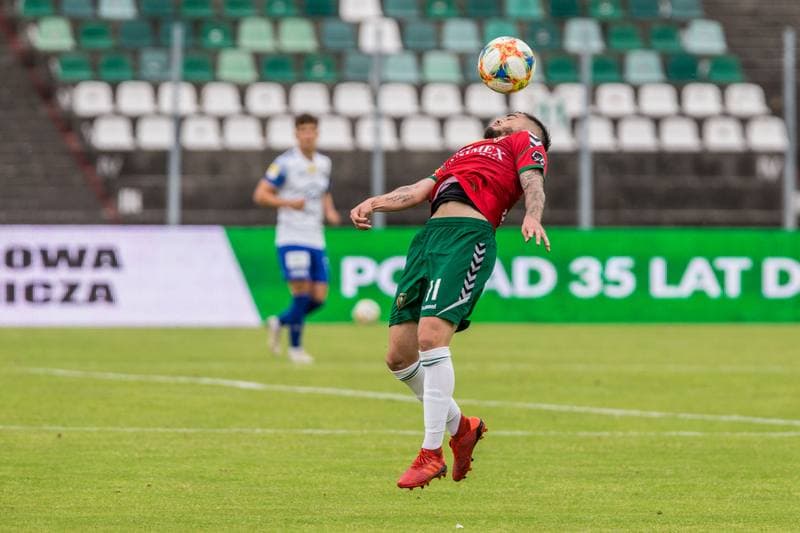 Football. Fortuna I Liga. Zaglebie Sosnowiec - Stal Mielec. 17.07.2020