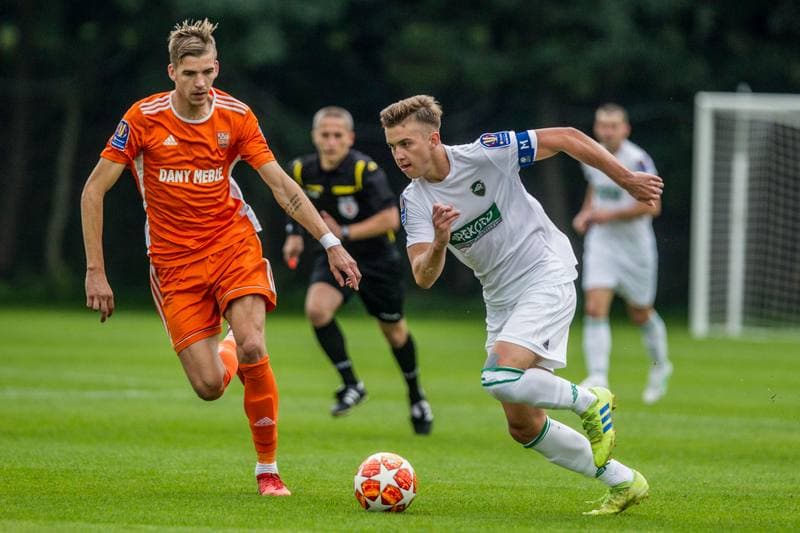 Football. Totolotek Puchar Polski. Rekord Bielsko-Biala - Concordia Elblag. 25.09.2019