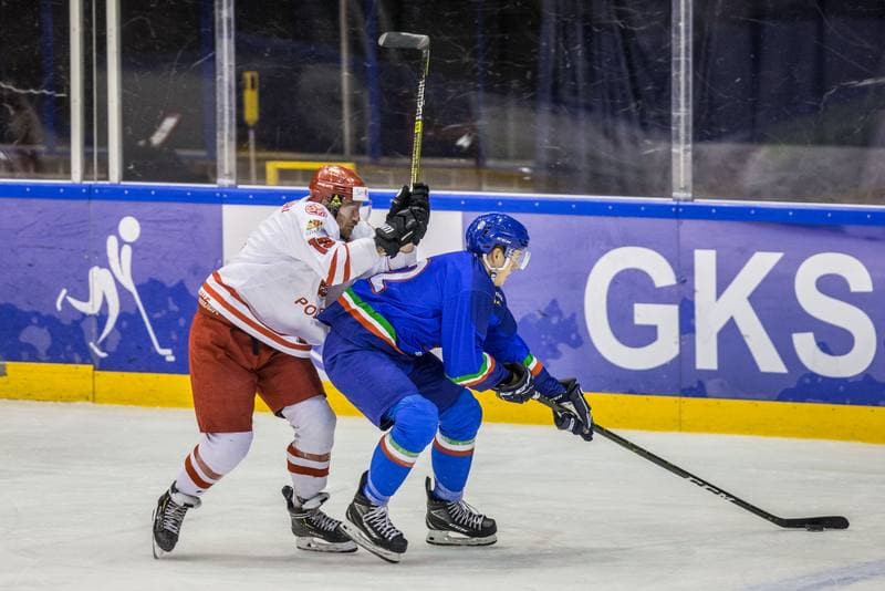 Ice Hockey. Euro Ice Hockey Challenge. Poland - Italy. 09.11.2019