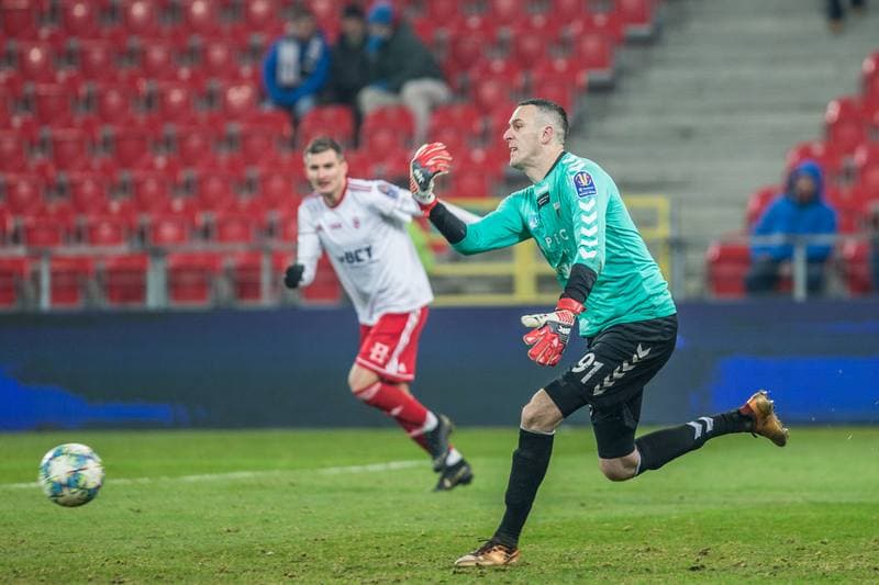 Football. Totolotek Puchar Polski. GKS Tychy - LKS Lodz. 04.12.2019