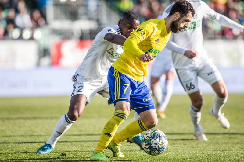 Football. Fortuna:Liga. MFK Karvina - Fastav Zlin. 15.02.2020