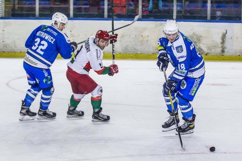 Ice Hockey. Polska Hokej Liga. Zaglebie Sosnowiec - Re-Plast Unia Oswiecim. 09.10.2020