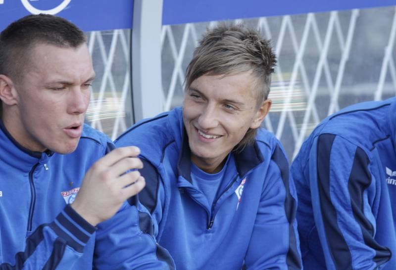Football. Sparing. Gornik Zabrze - FC Hradec Kralove. 08.10.2010