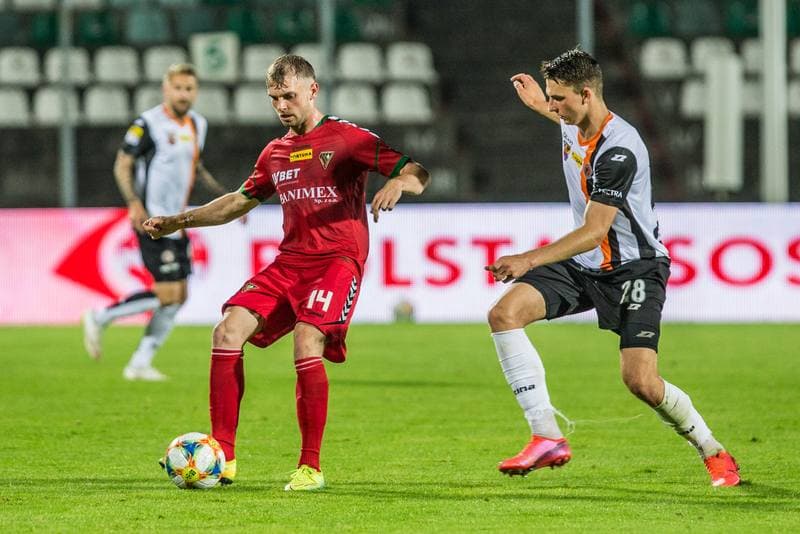 Football. Fortuna I Liga. Zaglebie Sosnowiec - Chrobry Glogow. 03.07.2020