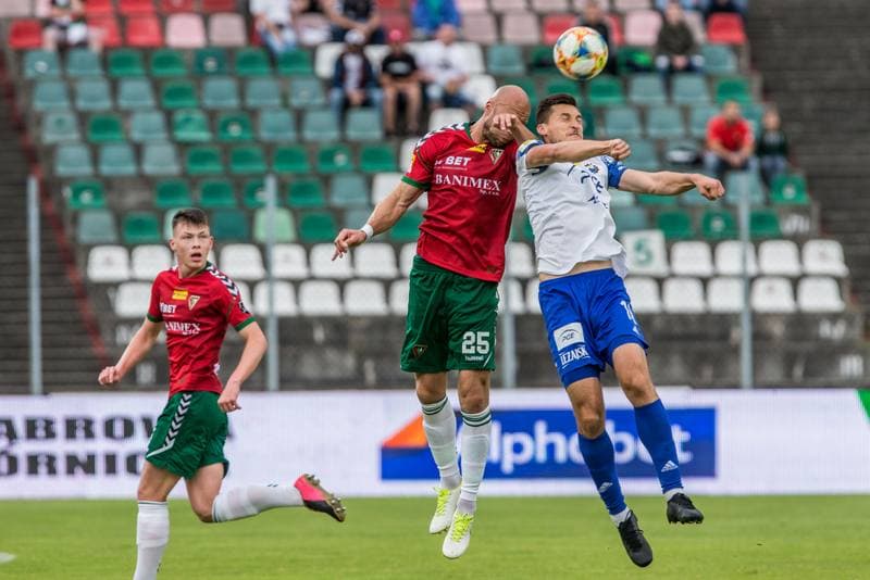Football. Fortuna I Liga. Zaglebie Sosnowiec - Stal Mielec. 17.07.2020