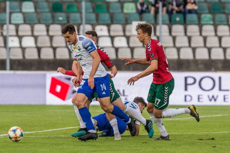 Football. Fortuna I Liga. Zaglebie Sosnowiec - Stal Mielec. 17.07.2020
