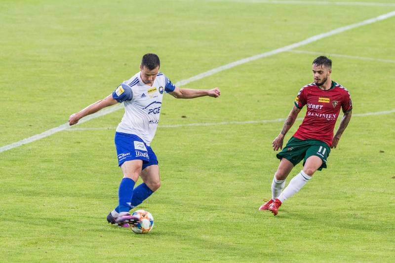 Football. Fortuna I Liga. Zaglebie Sosnowiec - Stal Mielec. 17.07.2020