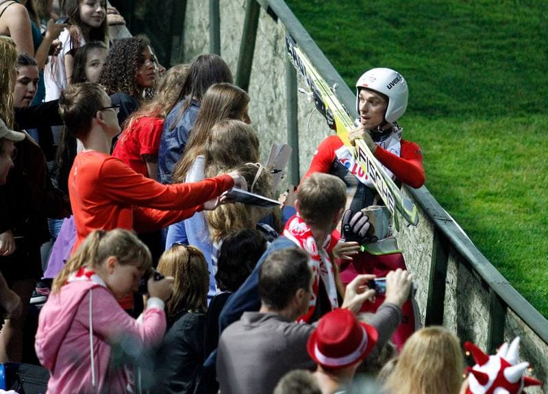 Ski Jumping. FIS Grand Prix. Day 1. 25.07.2014
