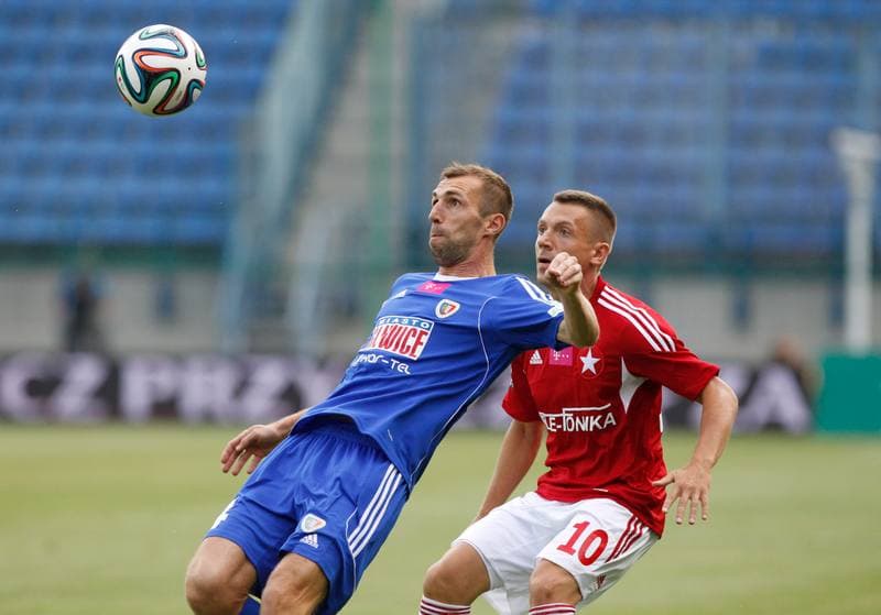 Football. T-Mobile Ekstraklasa. Wisla Krakow - Piast Gliwice. 13.09.2013