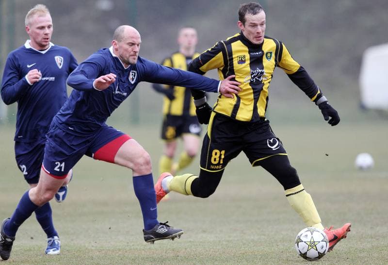 Football. Sparing. GKS Katowice - Ruch Zdzieszowice. 03.03.2013