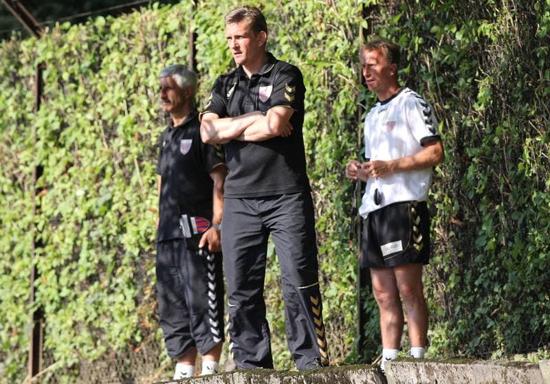 Football. Sparing. Polonia Bytom - MKS Kluczbork. 16.07.2011