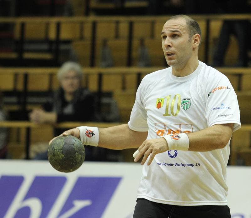 Handball. Noworoczny Turniej Pilki Recznej. NMC Powen Zabrze - Piotrkowianin Piotrkow Trybunalski. 13.01.2012