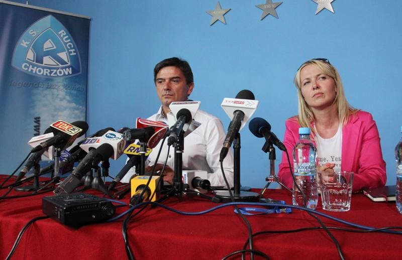 Football. Poland national team. Press Conference. 10.07.2012