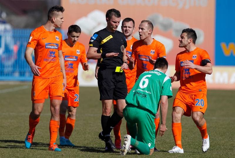 Football. I Liga. Termalica Bruk-Bet Nieciecza - GKS Katowice. 08.03.2015