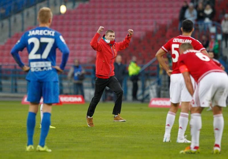 Football. PKO BP Ekstraklasa. Wisla Krakow - Termalica Bruk-Bet Nieciecza. 18.10.2015