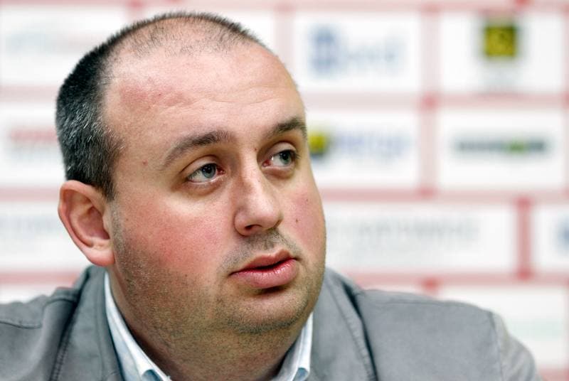 Football. GKS Katowice. Press Conference. 17.03.2015
