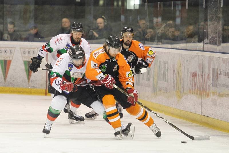 Ice Hockey. Polska Hokej Liga. GKS Tychy - JKH GKS Jastrzebie. 30.11.2014