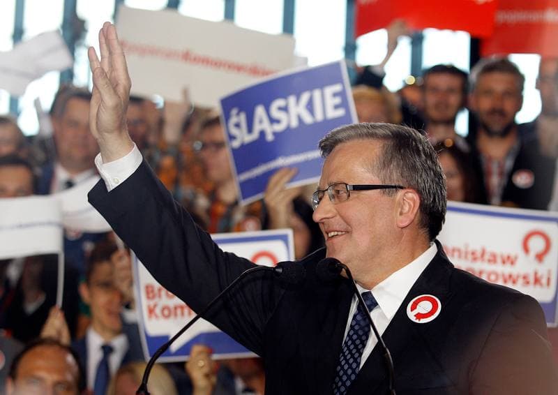 Bronislaw Komorowski. Election Convention. 18.05.2015