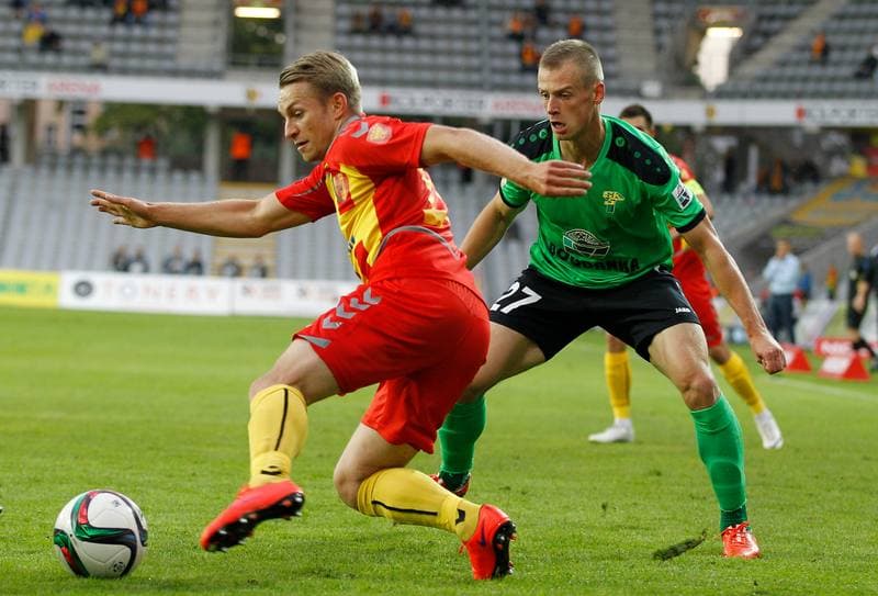 Football. PKO BP Ekstraklasa. Korona Kielce - Gornik Leczna. 21.09.2015