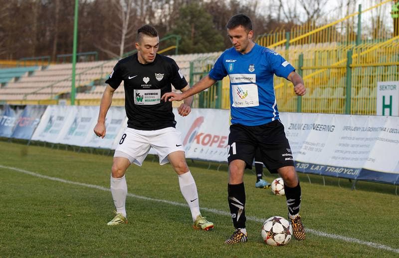 Football. I Liga. Rozwoj Katowice - Sandecja Nowy Sacz. 14.11.2015