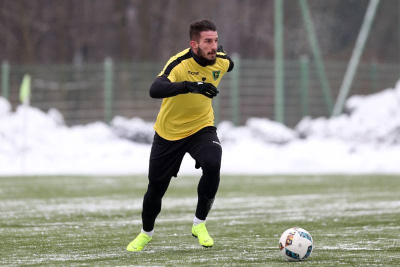 Football. Sparing. GKS Katowice - Fotbal Trinec. 25.01.2019