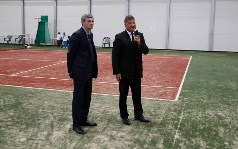 Tennis. KS Gornik Bytom. Press Conference. 22.11.2013