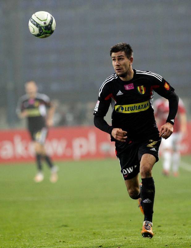 Football. T-Mobile Ekstraklasa. Wisla Krakow - Korona Kielce. 26.04.2015