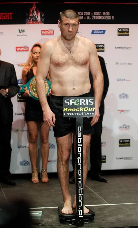 Boxing. Sosnowiec Boxing Night. Weigh-In. 03.03.2016