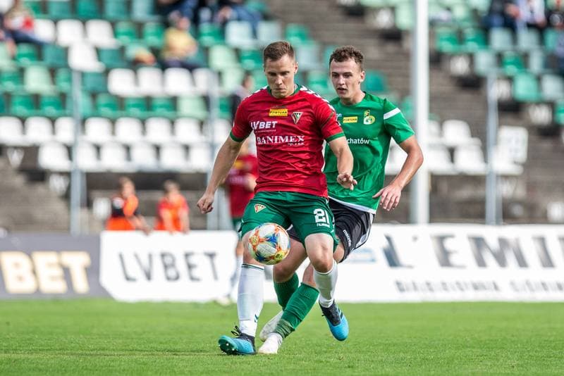 Football. Fortuna I Liga. Zaglebie Sosnowiec - GKS Belchatow. 08.09.2019