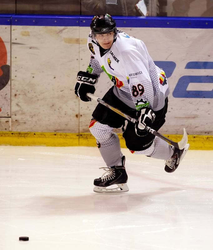 Ice Hockey. Polska Hokej Liga. Naprzod Janow - Polonia Bytom. 09.10.2014