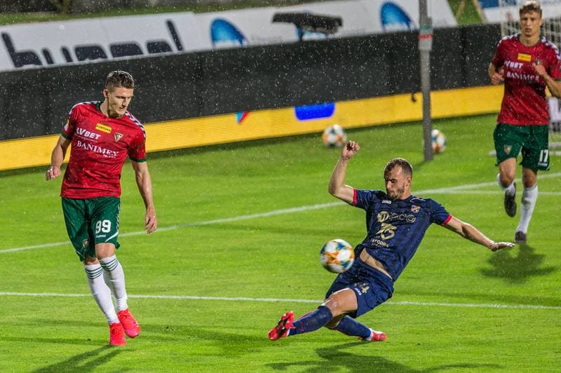 Football. Fortuna I Liga. Zaglebie Sosnowiec - Odra Opole. 26.06.2020
