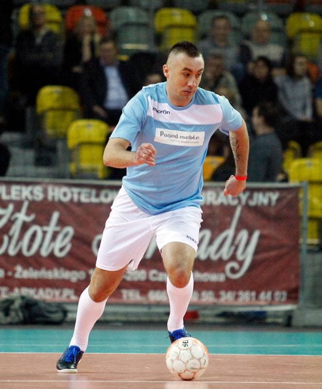 Football. Pilkarska Gwiazdka. Ireneusz Jelen - Mateusz Zachara. 21.12.2014