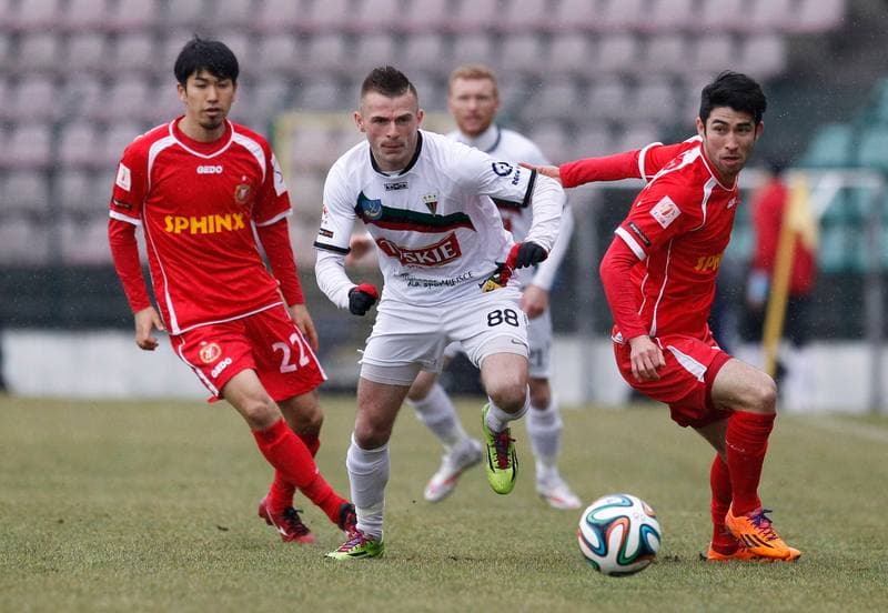 Football. I Liga. GKS Tychy - Widzew Lodz. 14.03.2015