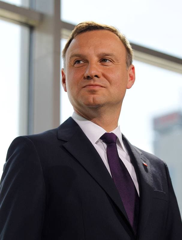 Press Conference. Andrzej Duda. 16.05.2015