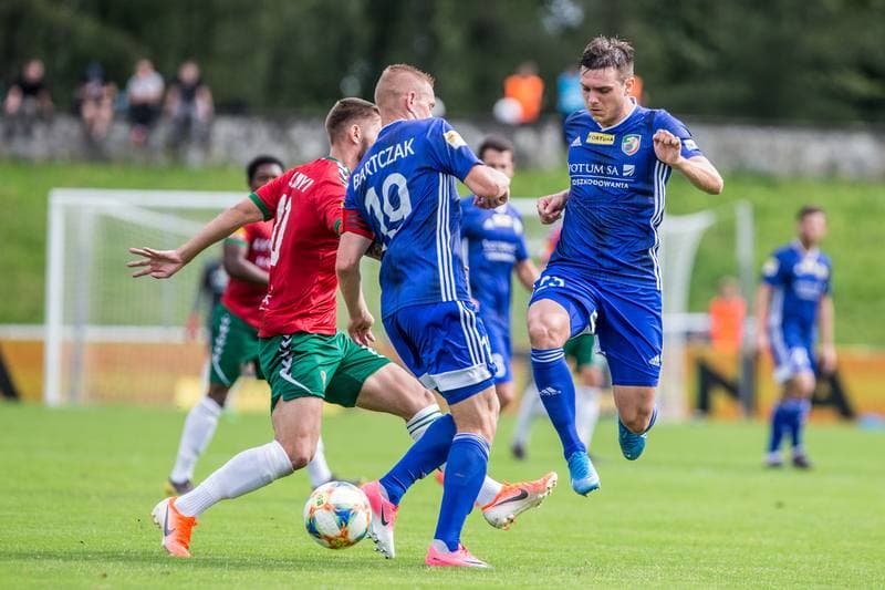 Football. Fortuna I Liga. Zaglebie Sosnowiec - Miedz Legnica. 17.08.2019