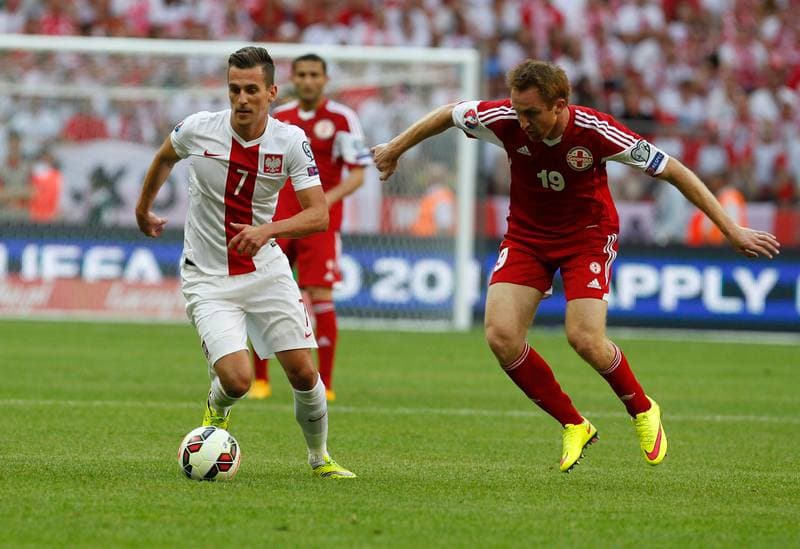 Football. UEFA Euro 2016 Qualifiers. Poland - Georgia. 13.06.2015