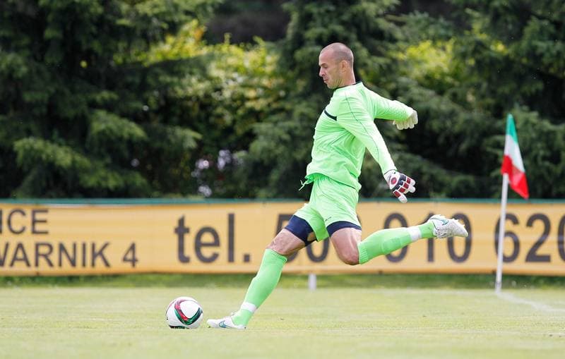 Football. Sparing. Podbeskidzie Bielsko Biala - LZS Piotrowka. 24.06.2015