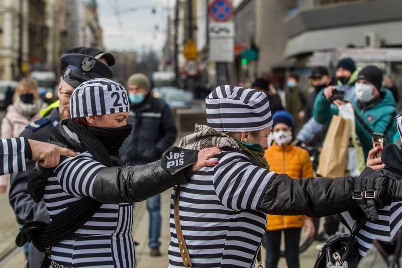 Events. March of Free People. Katowice. 06.03.2021