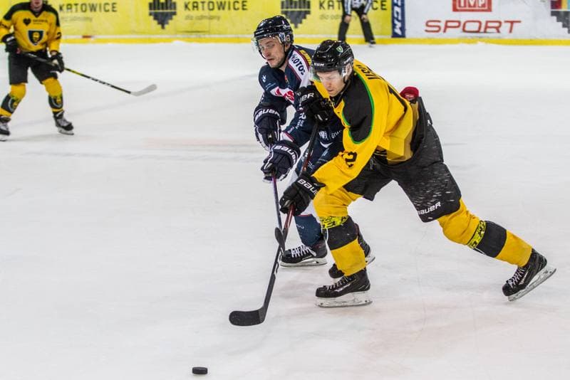 Ice Hockey. Polska Hokej Liga. GKS Katowice - Lotos PKH Gdansk. 15.11.2019