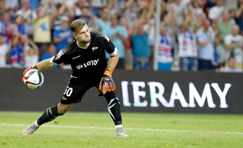 Football. PKO BP Ekstraklasa. Podbeskidzie Bielsko Biala - Lechia Gdansk. 28.08.2015