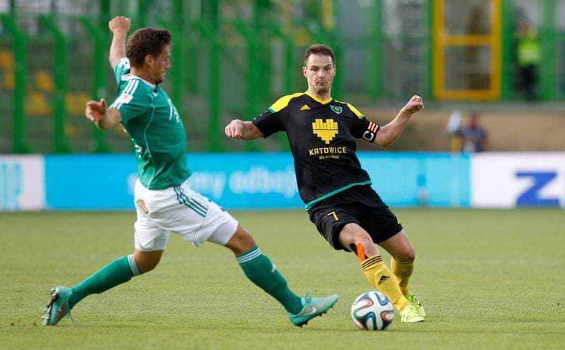 Football. Polish First League. GKS Belchatow - GKS Katowice. 05.09.2015