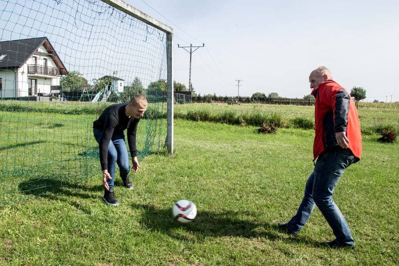 Football. Gornik Zabrze. Training. 26.09.2017